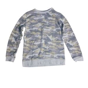 Cat & Jack Camouflage Sweatshirt - Gray and Tan